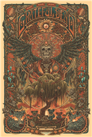 Grateful Dead Concert Poster by Luke Martin