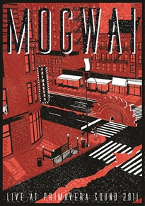 Mogwai Silkscreen Concert Poster Gary McGarvey