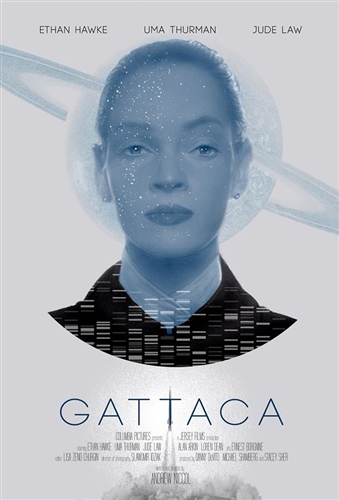 Gattaca movie poster by Greg Ruth