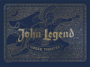 John Legend Concert Poster by Dig My Chili