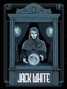 Jack White Concert Poster by Pat Hamou