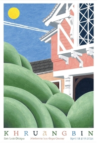 Khruangbin Concert Poster by TÃ©o Transinne