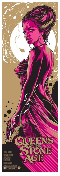 Queens Of The Stone Age Concert Poster Ken Taylor