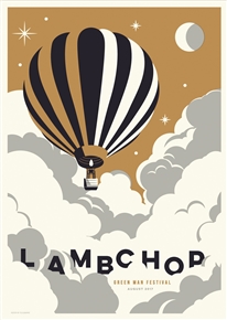 Lambchop Concert Poster by Telegramme