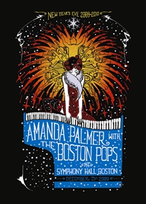 Amanda Palmer Concert Poster by Malleus