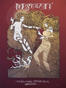 Mastodon Concert Poster by Malleus