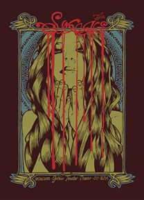 Swans Concert Poster by Malleus