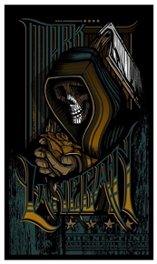 Mark Lanegan Concert Poster by Brad Klausen