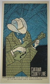 Chatham Country Line Concert Poster by Methane Studios