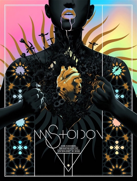 Mastodon Concert Poster by Matt Taylor