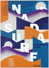 Nada Surf Concert Poster