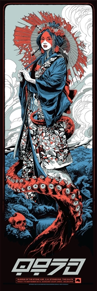 Queens Of The Stone Age Concert Poster by Ken Taylor