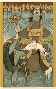 Mogwai Concert Poster by Rich Kelly