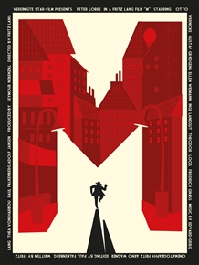 M Movie Poster by Rodolfo Reyes