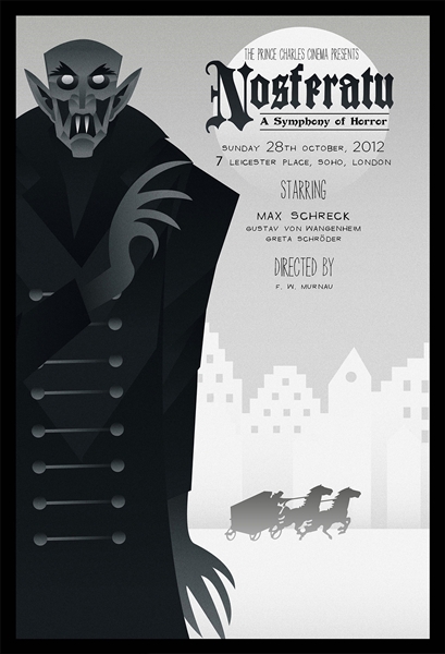 Nosferatu Movie Poster by Rodolfo Reyes