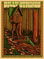 Billy Strings Concert Poster by Simon Berndt