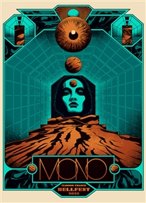Mono Concert Poster by Simon Berndt