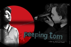 Peeping Tom Poster by Swava Harasymowicz Large Red Edition