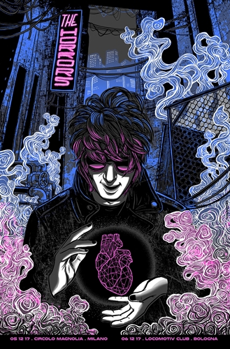 The Horrors Concert Poster by Sabrina Gabrielli
