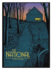 The National Concert Poster by Pat Hamou