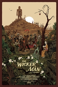 The Wicker Man movie poster by Jessica Seamans