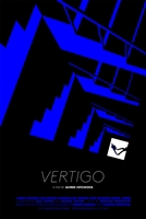 Vertigo movie poster by Malika Favre