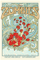 The Zombies Concert Poster by Sabrina Gabrielli
