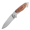 Locking Pocket Knife w/Wood Handle