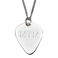 Guitar Pick Shaped Necklace