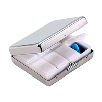 PILL BOX WITH 8 COMPARTMENTS