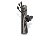 Black Orchid Mezuzah