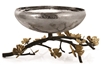 Butterfly Ginkgo Footed Centerpiece Bowl