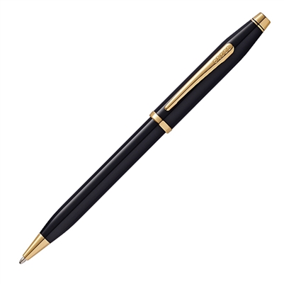 Cross Century II Black Lacquer Ballpoint Pen