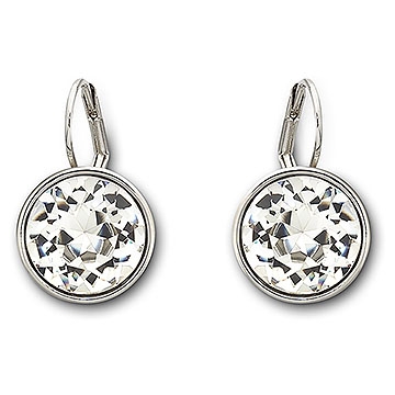 Bella Clear Crystal Pierced Earrings