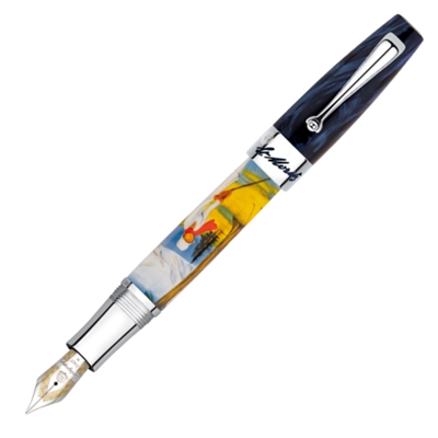 St. Moritz Summer of Golf Silver Fountain Pen