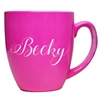 Pink Ceramic Bistro Mug