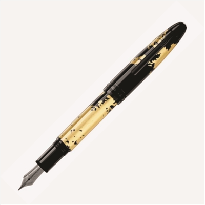MeisterstÃ¼ck Solitaire Calligraphy Gold Leaf Fountain Pen