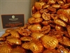 Bulk Milk Chocolate Valencia Orange Shells in 5lb Box