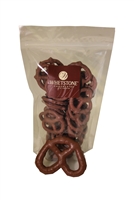 Pretzels Covered in Aviles Milk Chocolate Bag (31% Cocoa)  5.5oz