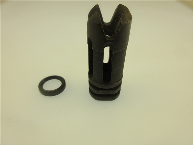 AR15 Flash Hider w/  Crush Washer, used