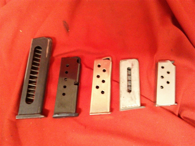 Magazine Assortment, .25 Auto Unidentified