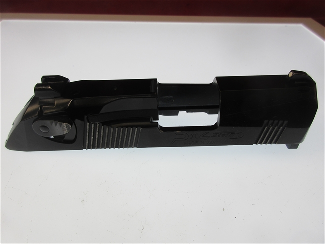 Beretta PX4 Storm Slide Assembly
â€‹Includes Firing Pin, Extractor, Safety & Sights