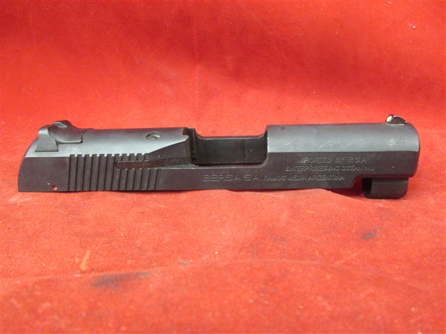 Bersa Thunder 45 Slide Assembly
â€‹Includes Firing Pin, Extractor & Sights