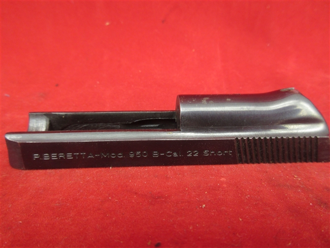 Beretta 950B Slide Assembly, .22 Short
â€‹Includes Firing Pin