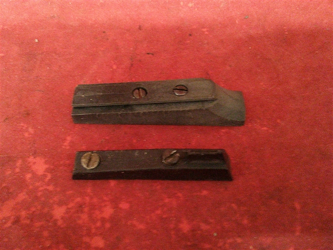 Traditions Buckhunter Rear Sight Base, & Front Sight