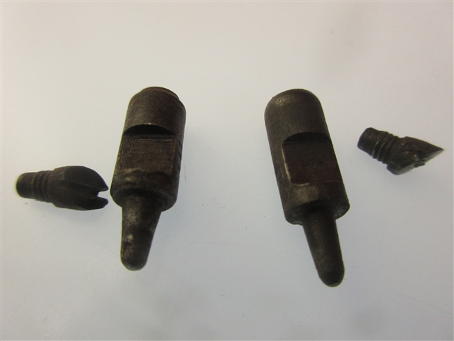 U.S. Arms Shotgun Firing Pin Set
â€‹With Retaining Screws
Exposed Hammer Flat Spring
12 Gauge Side By Side
12 Gauge Side By Side