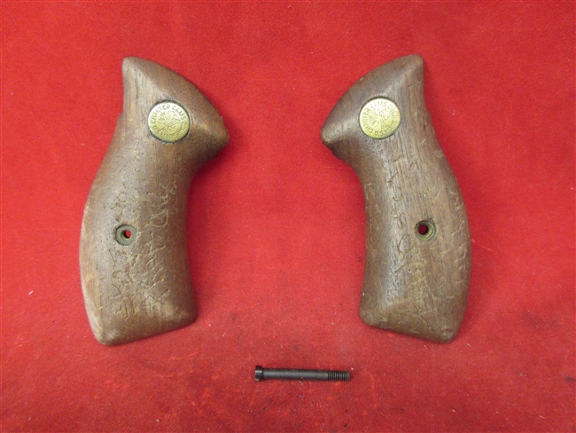 Charter Arms Off Duty Police / Undercover  Wood Grips & Screw