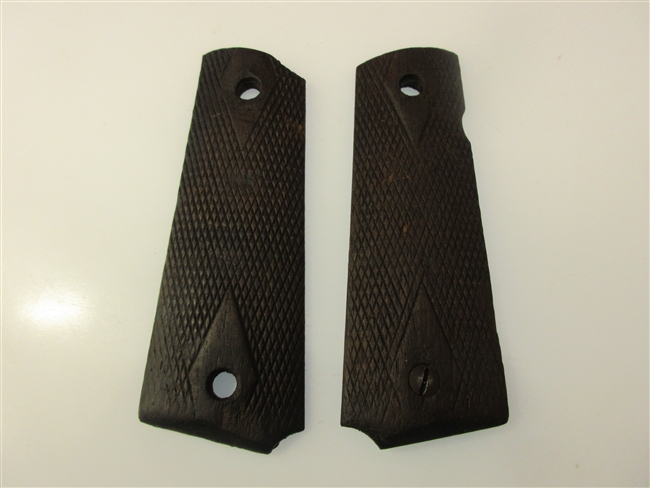 Grip Panels,  1911 Style Double Diamond Wood