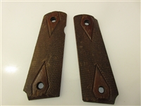 Grip Panels,  1911 Style Double Diamond Wood