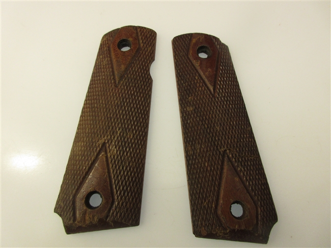 Grip Panels,  1911 Style Double Diamond Wood